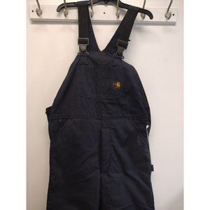 Carhartt FR Blue Overalls 32 X 32 insulated